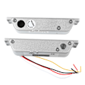 Miniatyrbillede 5 af 8: Elektrisk Drop Bolt Lock 12V til 24V Aluminiumslegering Elektronisk dørlås til adgangskontrolsystem
