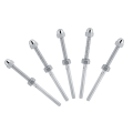 Miniatyrbilde 6 av 8: 10 stk rustfritt stål gjengede strammeender for 1/8" kabelrekkverkssystem