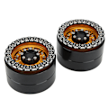 Miniatyrbilde 5 av 8: 2 stk RC aluminiumslegering 2,2 tommers Beadlock hjulnavsett for Axial SCX10 1/10 RC Crawler bil