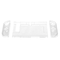Miniatyrbillede 1 af 8: Gamehåndtag Beskyttende Skal TPU Transparent Split Gamepad Cover Til N‑Switch Controller