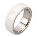 Miniatyrbillede 7 af 8: Smart Ring Vandtæt Multifunktionel Letvægts Søvn Sportsmonitor Fitness Ring til Mænd Kvinder Træning Fritid Hvid Størrelse 18