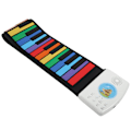Miniatyrbillede 2 af 8: Rollup Piano Silikone 49 Keys Roll Up Piano Keyboards Hand Roll Piano Pædagogiske gaver