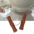 Miniatyrbilde 6 av 8: Rustfritt stål leire skjæring tråd mud cutter tråd keramisk kunst leire utskjæringsverktøy