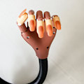 Miniatyrbillede 4 af 8: Negletræningshånd Fleksibel bevægelig DIY-neglekunst Falske modelhænder til begyndermanicure