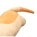 Miniatyrbilde 7 av 8: Hundeplysjleketøy Unisex PP Bomull Komfortabel Bomullsull Søt Lang Pude for Hjem Beige 60cm/23.6in