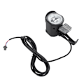 Pikkukuva 2 / 8: Sähköpyörän etuvalo DC12V - 72V LED-valo SM-liitin 2-nastainen Kestävä ABS Ebike-ajovalo sähköpyörälle