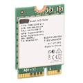 Miniatyrbilde 3 av 8: M.2 Nettverkskort AX211NGW M.2 KEY E CNVio 2 Triple Frequency 802.11ac BT5.2 Wireless WiFi Adapter Card for Win 10
