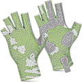 Miniatyrbillede 4 af 5: Kamuflage Fiskerihandsker - Silikon Anti-slip Design, Komfortable og Åndbare, Solbeskyttelse (2 stk)