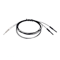 Miniatyrbild 6 av 8: Fiberoptisk sensor optisk avkänning diffus reflektion digital sondkabel elektronisk komponent