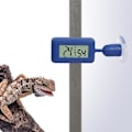 Miniatyrbillede 5 af 5: Mini digitalt hygrometer termometer med LCD-skærm og baggrundsbelysning - ideel til krybdyr, vivarier, drivhuse og børneværelser