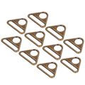 Miniatyrbillede 2 af 8: 10 stk. justerbar spænde 38mm justerbar zinklegering multifunktion letvægts bærbar bagage tilbehør bronze