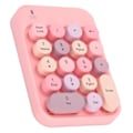 Miniatyrbild 6 av 8: AJAZZ trådlöst numeriskt tangentbord Choklad Keycap för spelriktningsväxling AK18 2.4GPink