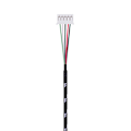 Pikkukuva 4 / 6: 2,2 metrin USB kaapelin johtolinjan vaihto Steelseries kana -hiirelle Black+White