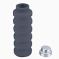 Miniatyrbillede 5 af 8: 500ML Bærbar Foldbar Sammenklappelig Udendørs Rejsekop Vandflaske Krus Kontor Hjem (Sort)