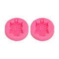 Miniatyrbillede 1 af 8: 2 stk. silikoneform DIY sød ugle silikoneform non-stick fleksibel bil aromaterapi gipsform