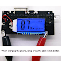 Miniatyrbilde 5 av 6: 18650 Batteriladermodul Power Bank PCB Modul Board Dual USB 5V 1A/2.1A Batteriladermodul