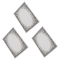 Miniatyrbilde 7 av 8: 3 stk. Embossing-mapper i plastmaterial, konkav-konveks teksturmaler for DIY-invitasjoner, papirhåndverk