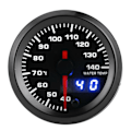 Miniatyrbillede 2 af 8: 2in Vandtemperaturmåler 40-140℃ Pointer 7 Farver LED-display Universal til 12V Biler