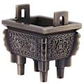 Miniatyrbillede 3 af 8: 1 stk mini multifunktion røgelsespindbrænderholder røgelseskar til hjemmekontorhotel (bronze)