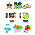 Miniatyrbillede 2 af 5: 8 x Charms til strandtasker Strandtasker Dekoration til håndværk DIY Hulkurv