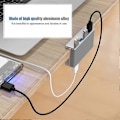Miniatyrbild 3 av 3: ORICO MH4PU Aluminiumlegering 4-Port 5Gbps USB3.0 HUB PC Notebook Converter Dockingstation
