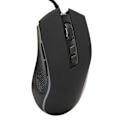 Miniatyrbillede 7 af 8: Gaming mus USB2.0 4 justerbar DPI RGB baggrundsbelyst ergonomisk design optisk sensor bærbar mus til spil kontor hjem sort