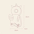 Miniatyrbild 3 av 5: Justerbar Babyhuvudskydd Ryggsäck för 4-24 Månader Barn - Fjärilsdesign