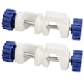 Miniatyrbild 2 av 8: 2-pack engelsk stil korsklämma zinklegering fixering klämma hållare laboratorietillbehör