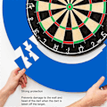 Pikkukuva 2 / 5: Dartboard-taulun ympärysseinäsuoja Dartboard-taulun taustalevy, C