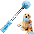 Miniatyrbild 1 av 5: Sugproppsboll Hundleksak, Interaktiv Dragkamp Hundleksak med Sugpropp, Matutdelningsboll Leksaker, Hundtuggleksaker, Oförstörbara Hundleksaker - CHSZ Blå