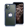 Miniatyrbild 3 av 8: Transparent stöttålig telefonfodral med magnetisk hållare ringfodral för IOS 11Pro MaxMörkblå för IOS 11Pro Max（6,5 tum）