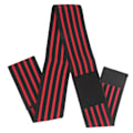 Miniatyrbilde 7 av 8: Sports Elbow Brace Compression Bandage Elastic Elbow Wrap Support Protection SleeveBlack and Red Stripe