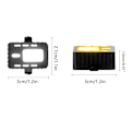 Miniatyrbillede 2 af 8: Drone Strobe Light Genopladelig Universal LED Nat Flyve Lys Advarselslys Drone Tilbehør