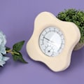 Miniatyrbillede 5 af 8: Sauna Rum 2 i 1 Træ Termo Hygrometer Termometer Hygrometer Dampbad Tilbehør