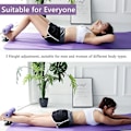 Miniatyrbillede 4 af 5: Sit Up Bar til Gulv, Bærbar Selv-Sugende Sit Up Assistent Enhed, Justerbar Sit Up Fodholder til Hjemmet, Abdominale Muskel Fitness Træningsudstyr