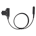 Miniatyrbillede 1 af 8: U94 PTT-adapterkabel 35,4 tommer Walkie Talkie Headset-forbindelseskabel Passer til Baofeng UV9R UV 9R Plus UV XR BF A58