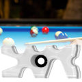 Pikkukuva 5 / 8: Läpinäkyvä akryyli snooker biljardi kippiteline Moosehead pään lisävaruste yhdeksän pallon mailalle