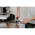 Miniatyrbilde 4 av 5: 1 stk. sklisikker silikonmatte for hjemme- eller bar-kaffepulverpresseputer. (svart)