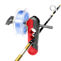 Miniatyrbild 4 av 8: Bärbar Mini Universal Fishing Line Spooler Reel Winder Fish Tool Wrapper Tillbehör