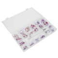 Miniatyrbilde 4 av 8: Profesjonelle flate bunn glass negl rhinestones negl art rhinestones sett dekorasjon