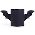 Miniatyrbillede 1 af 4: 2025 Egnet Flagermuskrus Batman Keramikkrus Tegneserie Batman Vinger 3d Vandkrus Kaffekrus Sort
