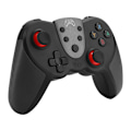 Miniatyrbillede 2 af 8: T17 ABS trådløs Bluetooth-spilhåndtag joystick vibrationsgyroskop gamepad til SwitchBlack