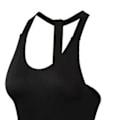 Miniatyrbillede 7 af 8: Kvinde Ærmeløs Træningstop T-formet Rygløs Løs Pasform Træning Yoga Top Kvinde Cykling Løb Shirts Sort L