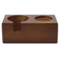 Miniatyrbillede 7 af 8: Trækaffe Protafilter Stativholder Kaffestamperholder Stativ Stampestation Brun