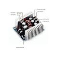 Miniatyrbild 5 av 5: 300W 20A DC-DC Justerbar Step Down Converter Modul Konstant Ström Spänningsregulator Strömförsörjning