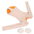 Miniatyrbillede 2 af 8: Termisk kropsformning shapewear mavekontrol slankende taljetræner slankende undertøj til kvinder (hudfarve)L