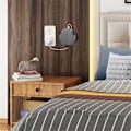 Miniatyrbild 1 av 5: för Alexa Echo Dot 3:e generationens inomhushögtalare, kapslingsfäste, svart A