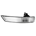 Miniatyrbillede 2 af 8: Venstre sidespejl signalindikatorlampe uden pære til Ford Focus 2008-2016