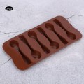 Miniatyrbillede 4 af 8: 3 stk DIY Non&#8209;Stick Silikoneske&#8209;formet kage Chokolade Bageform Køkkenredskaber