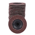 Miniatyrbillede 5 af 8: 20 stk sandpapir slibeskiver 80 grit 100x16mm flade slibeskiver slibende slibeskive